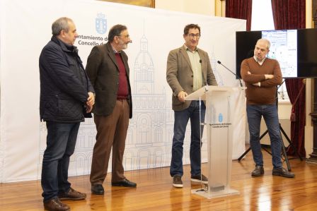 A rapazada dos campamentos de verán da Deputación goza do bo tempo no Aquapark de Cerceda