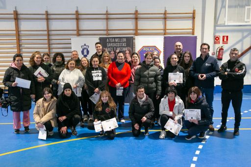 Bergondo acolleu un dos cursos de defensa persoal feminina da Deputación