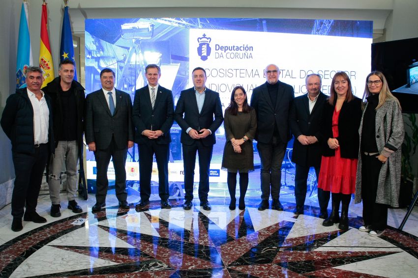 A Deputación sitúa a Galicia como referencia do audiovisual coa construción na Coruña dun dos maiores estudos virtuais de España