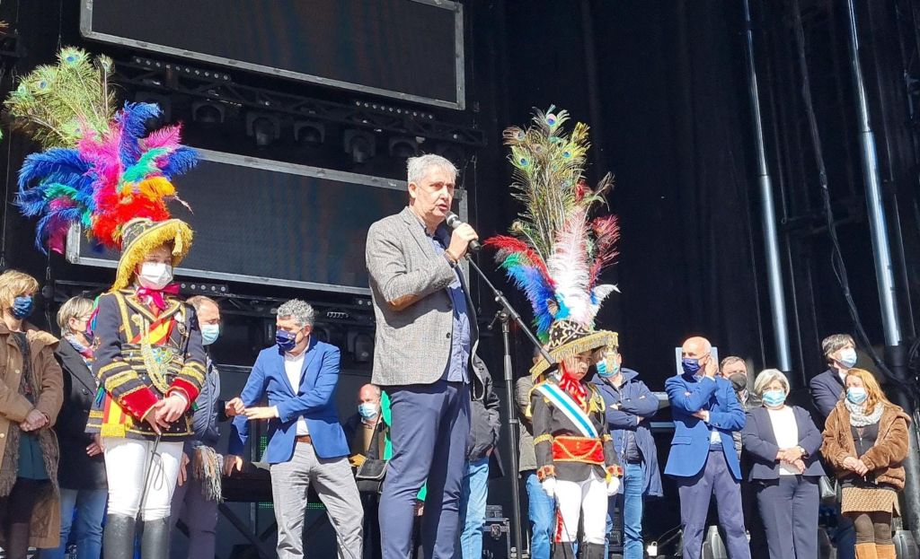 Blas García puxo en valor a Festa da Filloa de Lestedo e agradeceu aos colectivos que a fan posible o seu traballo a prol da tradición cultural e popular