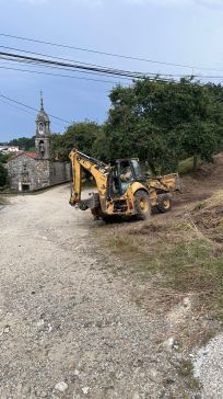 A Deputación inicia as obras da nova senda peonil de Biduído, en Ames