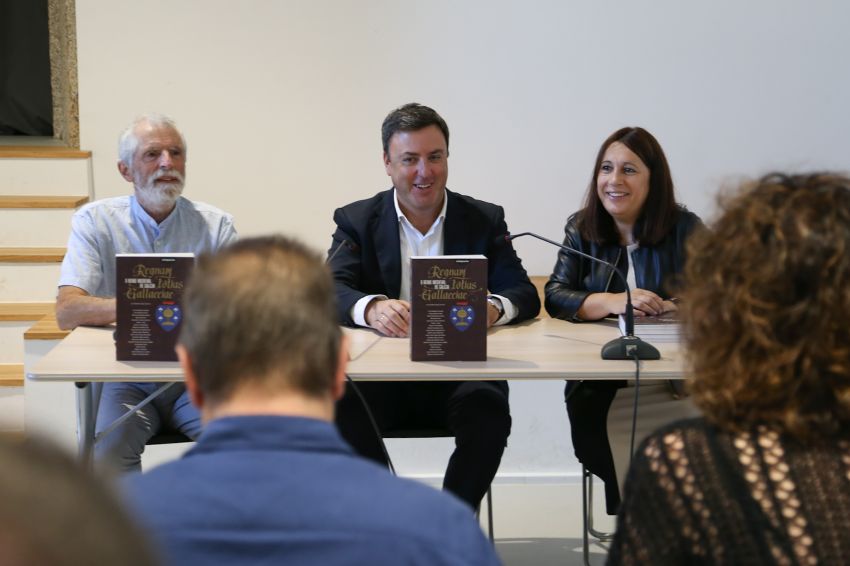 A Deputación presenta as actas do Congreso do Reino Medieval de Galicia