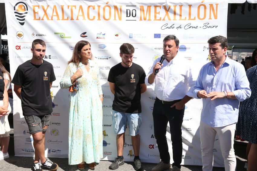 Formoso participa a XVI Exaltación do Mexillón Cabo de Cruz no seu regreso despois de oito anos sen celebrarse