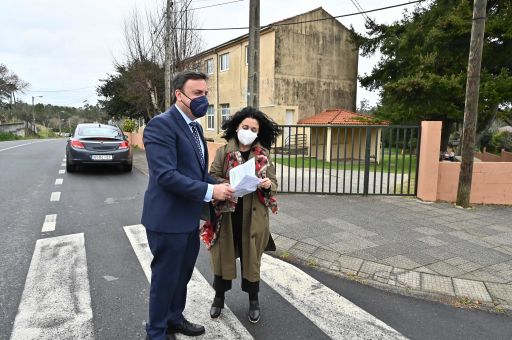 A Deputación da Coruña e o Concello de Cee construirán unha senda peonil na Ameixenda