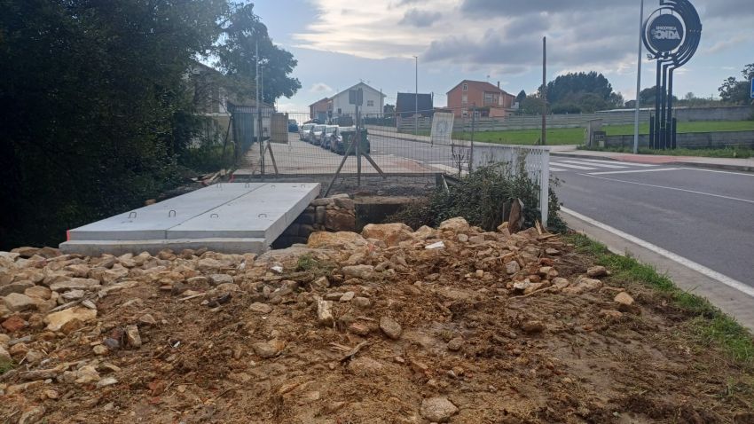 A Deputación da Coruña inicia as obras das pasarelas peonís das estradas DP 3612 e 3604, en Ferrol