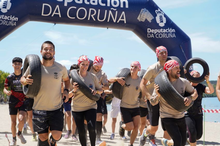 Marouanne Berradia e Jessica Velasco, gañadores da Samurai Xtreme Race das Pontes