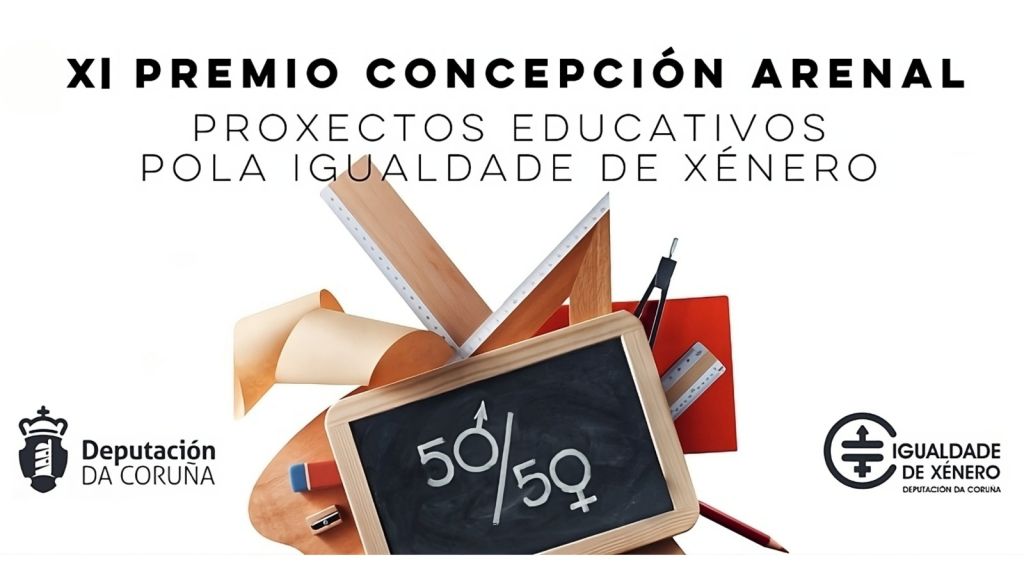 Convocado o XI Premio Concepción Arenal a proxectos educativos pola igualdade de xénero