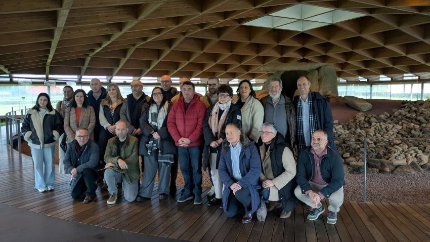 A Deputación avanza en Dombate no desenvolvemento do Parque do Megalitismo da Costa da Morte