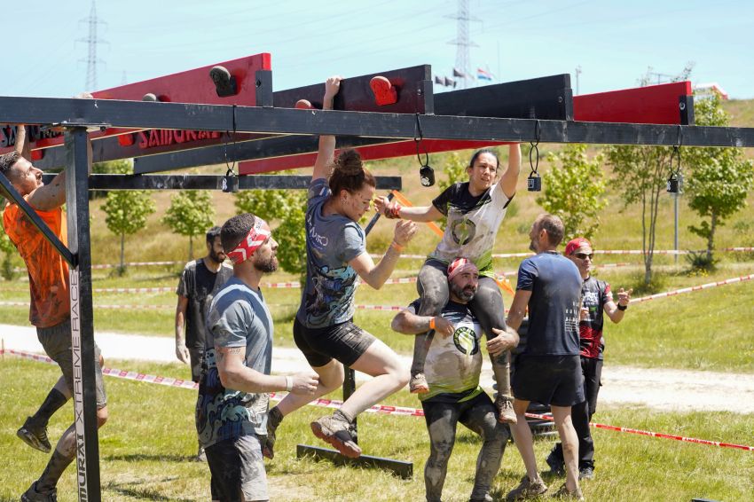 Marouanne Berradia e Jessica Velasco, gañadores da Samurai Xtreme Race das Pontes