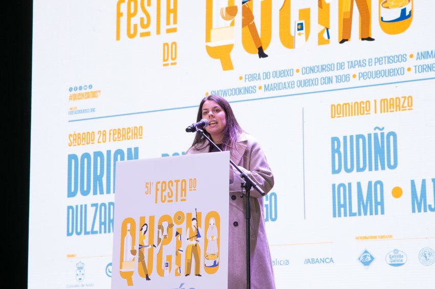 A Deputación da Coruña reivindica na 51.ª Festa do Queixo o papel do sector produtor como motor do rural galego