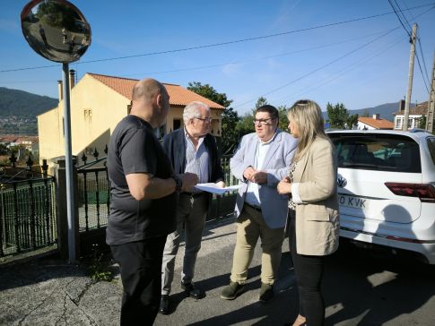 A Deputación da Coruña e o Concello de Noia avalían actuacións para mellorar a seguridade viaria no municipio