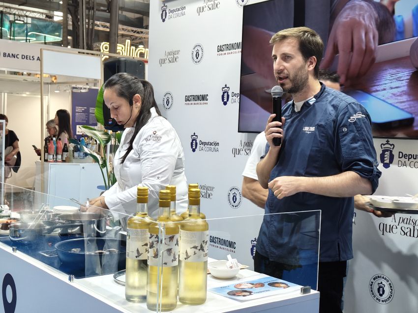 Regueira celebra a gran acollida de ‘A paisaxe que sabe’ no Gastronomic Forum Barcelona