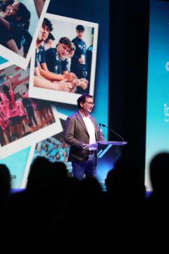 A Deputación da Coruña acompaña ás seleccións galegas de balonmán na Gala “Camiño ao CESA 2026”