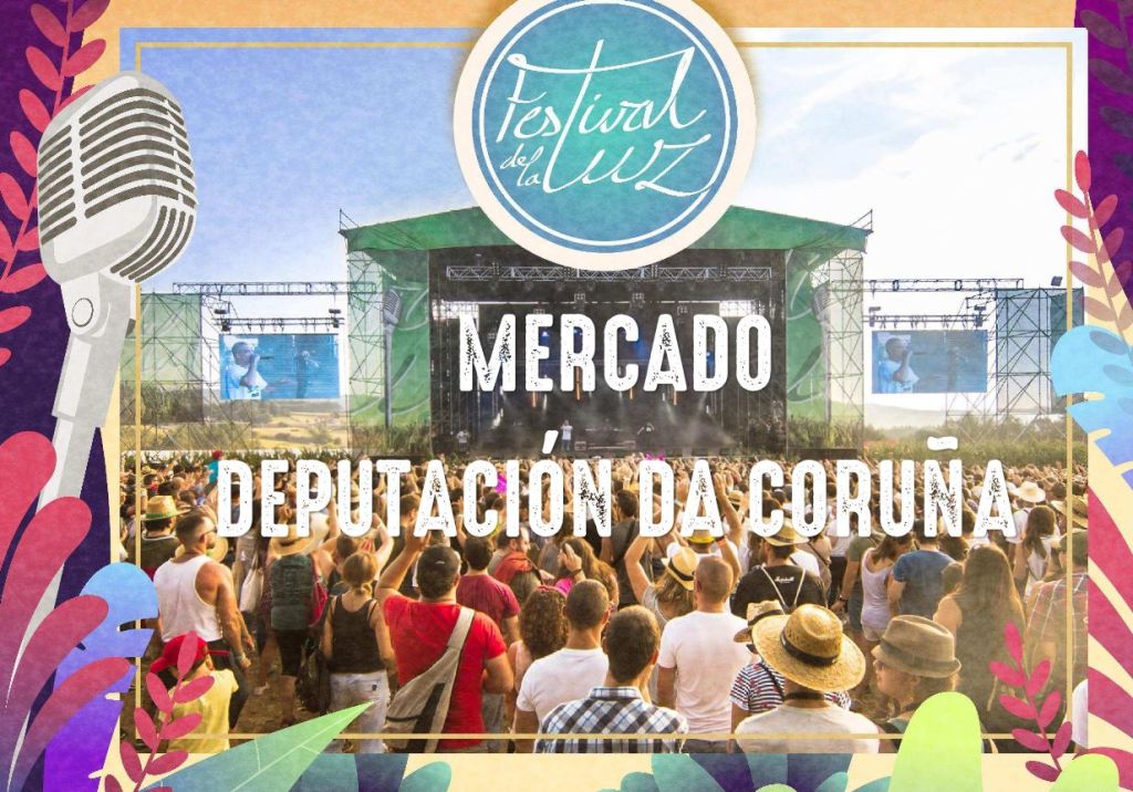 O Festival da Luz contará cun espazo da Deputación con Mercado artesanal e gastronómico, zona Showcooking e escenario propio