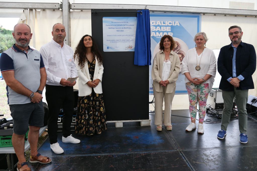 A Deputación celebra os cen anos da Confraría de Barrallobre e exalta o valor gastronómico e cultural da Festa do Marisco