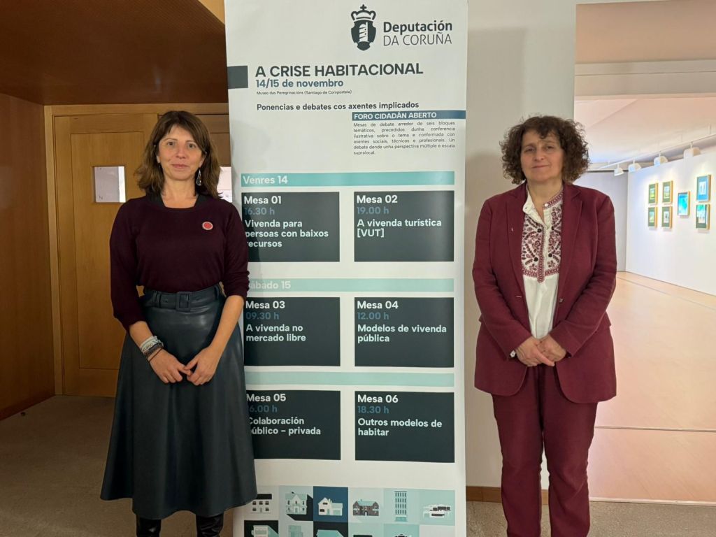 O problema da vivenda, a debate en Compostela no foro da Deputación “A crise habitacional”