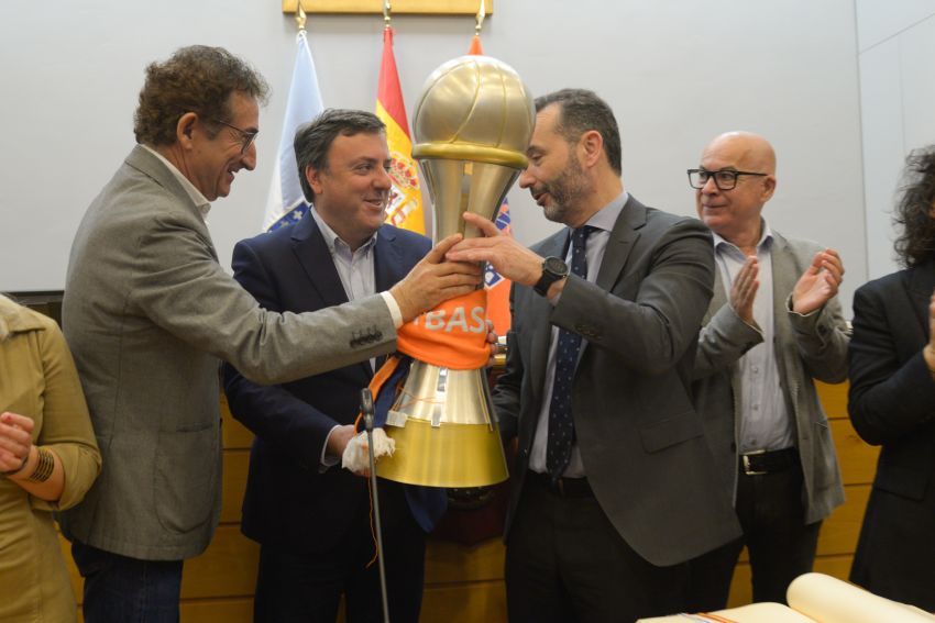 A Deputación celebra  “o ascenso histórico” do Basquet Coruña á Liga ACB