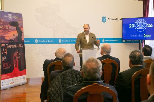 A Deputación da Coruña apoia a 74ª Tempada Lírica, que consolida A Coruña como unha das grandes cidades da ópera en España