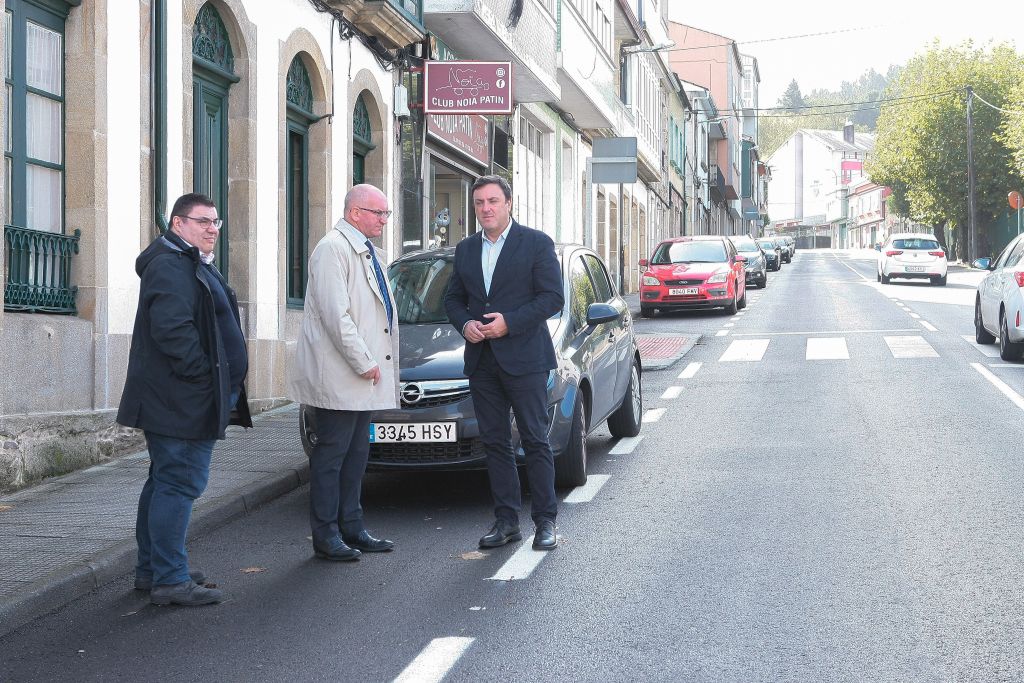 A Deputación licita por 923.000 euros a segunda fase das obras de mellora da  DP-1105 que une os municipios de Noia, Boiro e Lousame