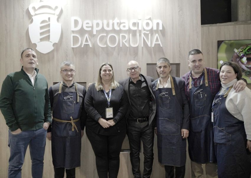 Os cociñeiros Iván Domínguez e Moncho Méndez amosan as potencialidades da alta gastronomía coruñesa en Madrid Fusión