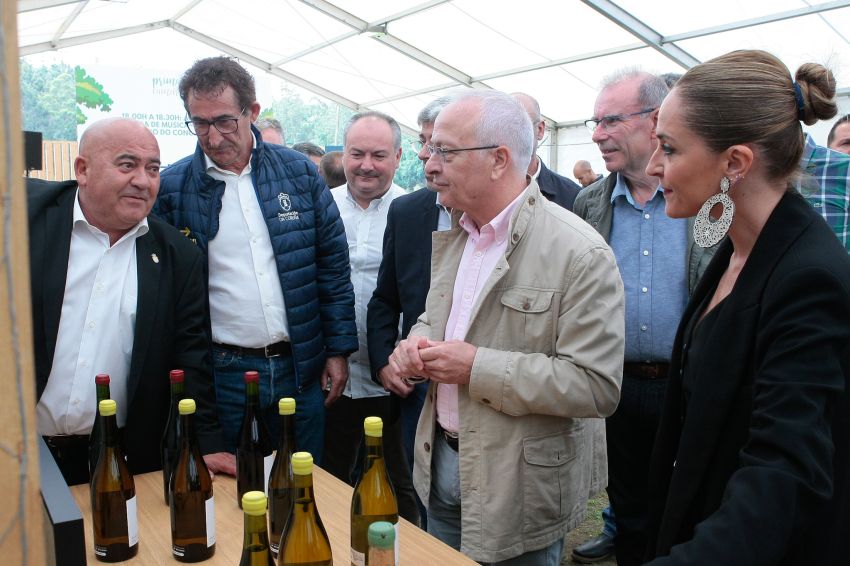 O encoro de Beche foi o escenario da VI edición da feira “Primavera no Camiño Inglés”, organizada pola Deputación da Coruña