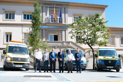 A Deputación da Coruña envía ambulancias a Ucraína