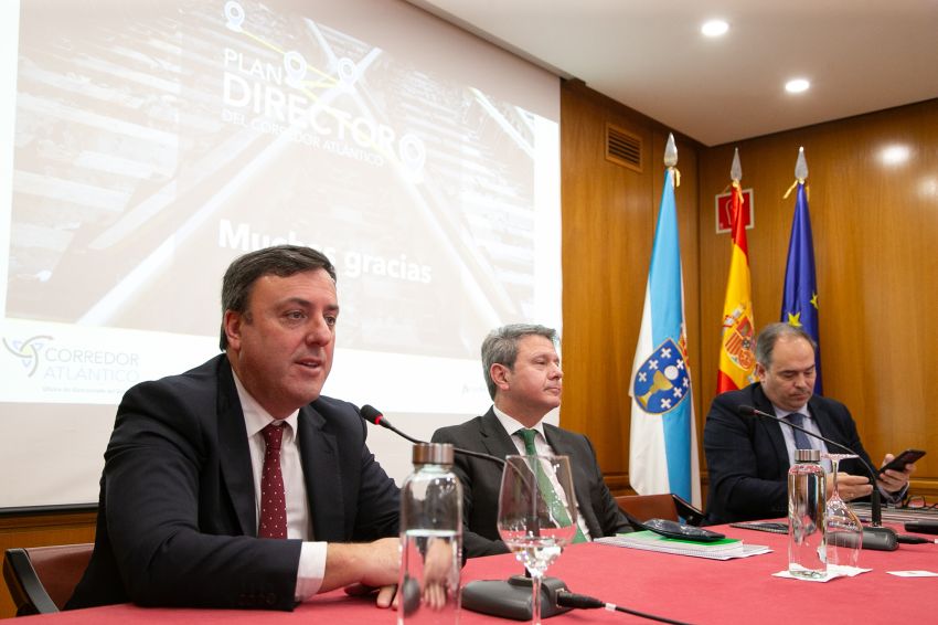 Formoso destaca que o investimento do Goberno en infraestruturas no Corredor Atlántico impulsa “o carácter exportador de Galicia” e “consolida a base do crecemento da economía”