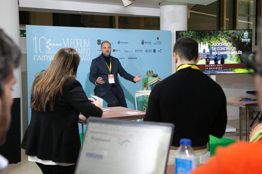 Regueira destaca en Fairway a repercusión do Camiño de Santiago no escaparate turístico da provincia