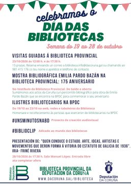 Día das Bibliotecas 2026