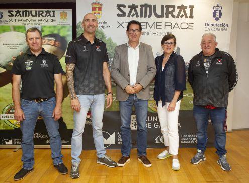 A Deputación da Coruña presenta a VIII edición da Samurai Xtreme Race- Lago das Pontes, final do Campionato de España