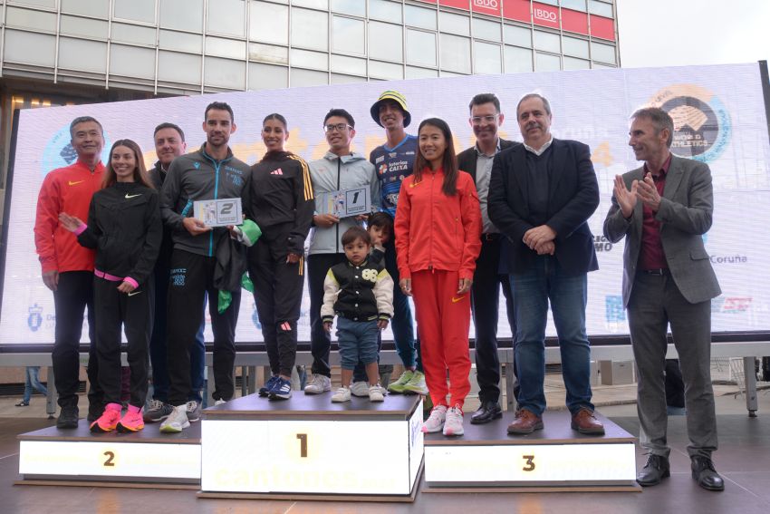 Kakuzi Yamanishi e Kimberly García gañan o Gran Premio Cantones da Coruña