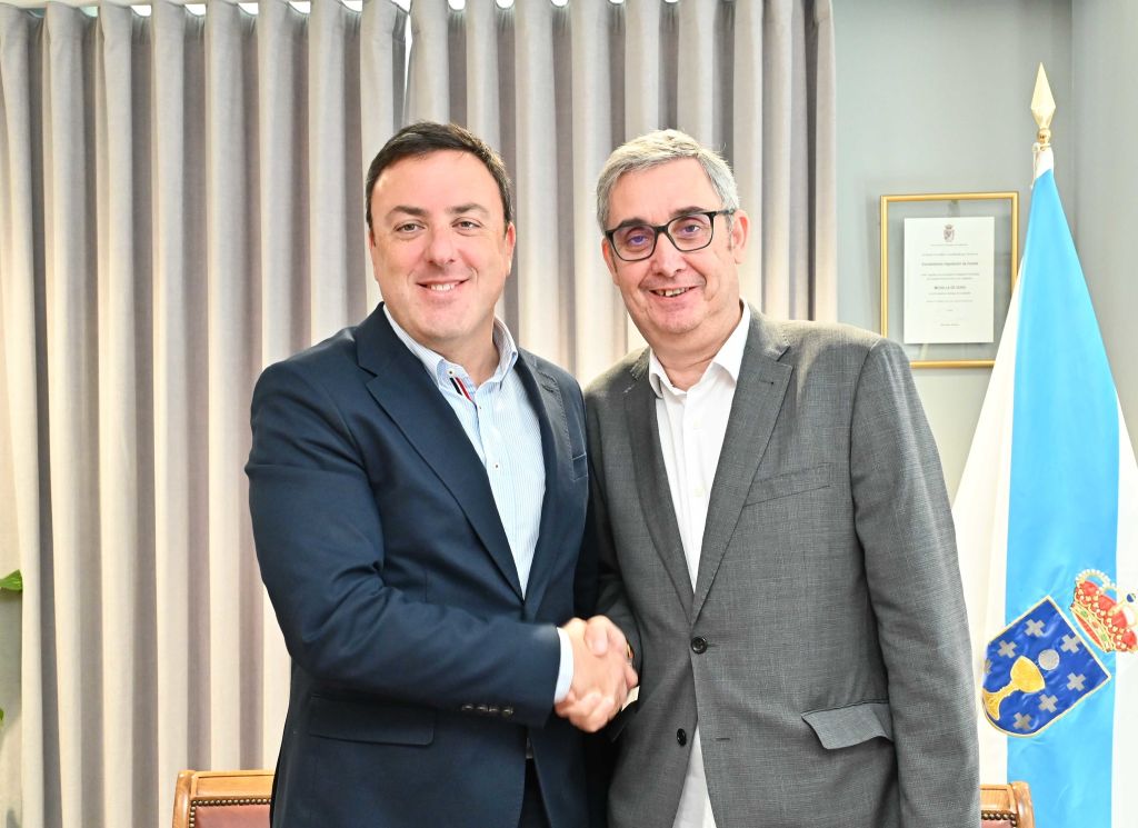 A Deputación e o Concello de Ames financian as obras da nova área de auto caravanas en Bertamiráns
