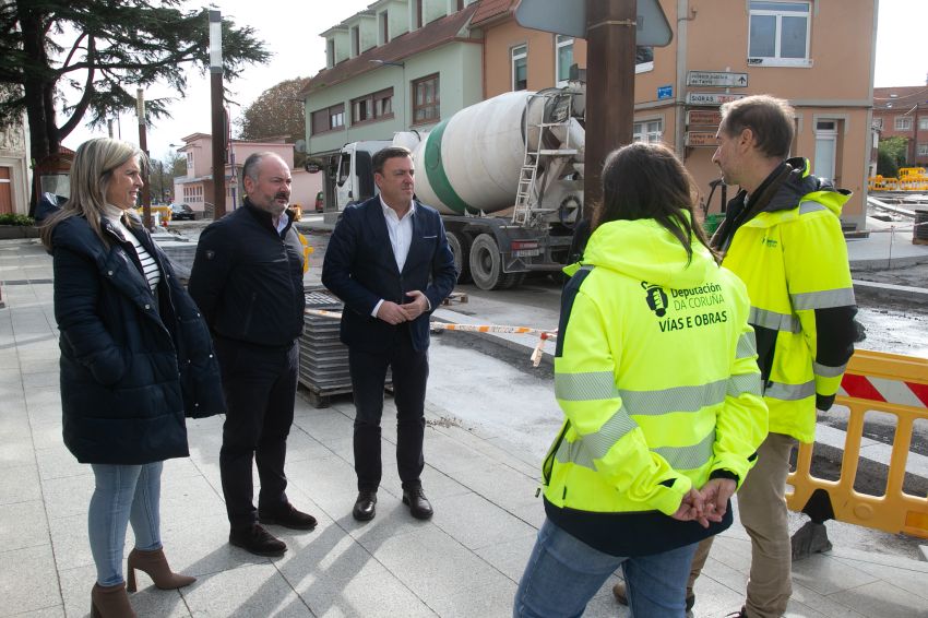 A Deputación remata as obras de ampliación e mellora da estrada do Confurco a Orro, en Culleredo, tras un investimento de 2,1 millóns de euros