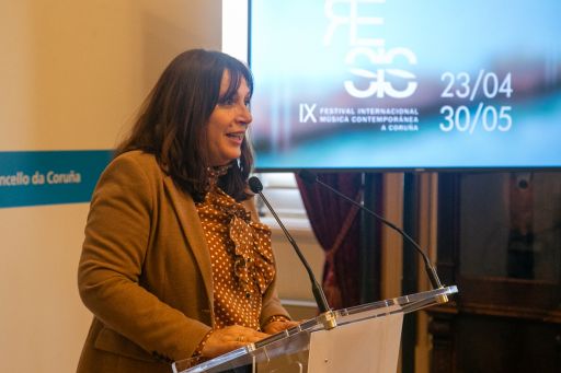 Natividade González destaca o papel do RESIS 2026 na proxección da música contemporánea desde A Coruña