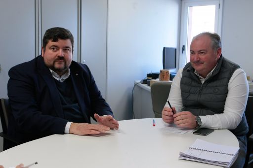 A Deputación e COFER valoran a adhesión do Centro de negocios da Confederación de Empresarios de Ferrolterra, Eume e Ortegal á Rede Provincial de Coworking