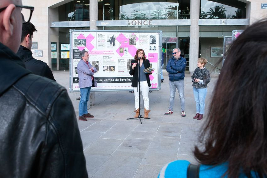 Chega á Coruña “Sinaladas”, a mostra que recolle a loita das mulleres galegas no século XX