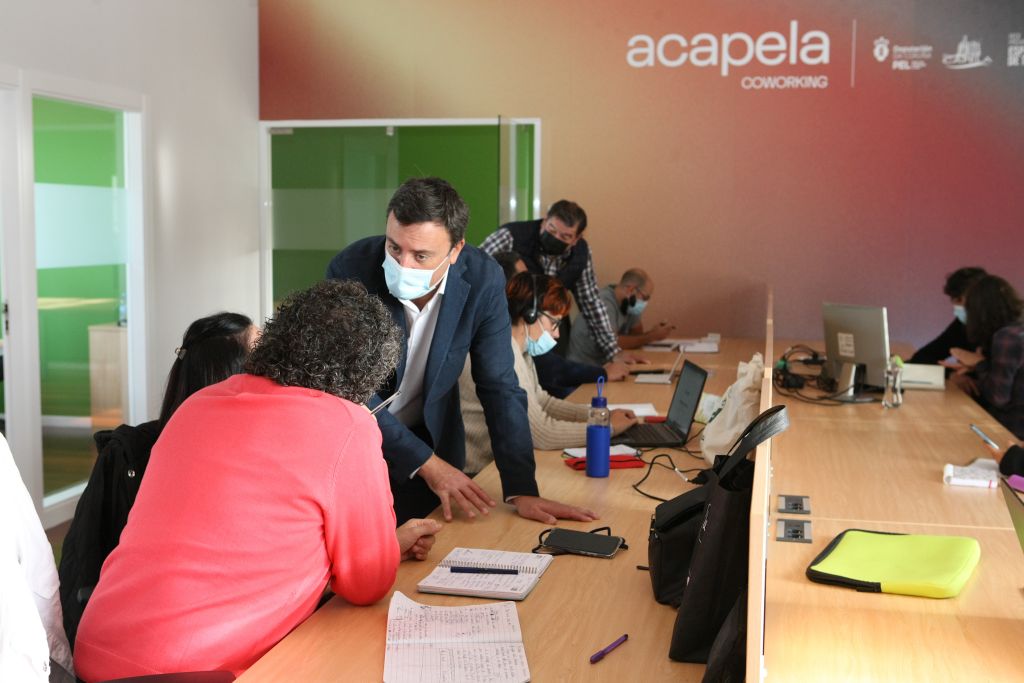 A Deputación dinamizará actividades de comunicación e xestión no coworking da Capela a través dunha achega de 32.000 euros