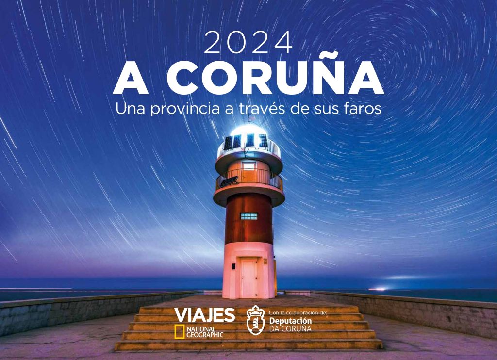 Os faros da provincia protagonizan o calendario anual da revista National Geographic Viajes