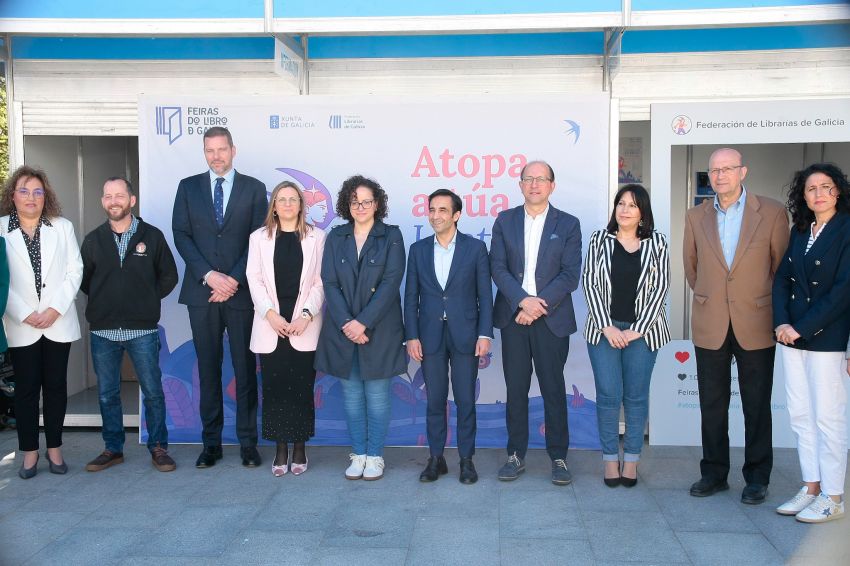 Comeza a Feira do libro de Ferrol 2024, que volve contar co apoio de Cultura da Deputación