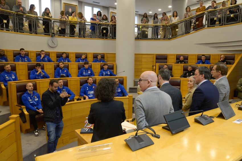 A Deputación celebra  “o ascenso histórico” do Basquet Coruña á Liga ACB