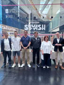 A Deputación da Coruña impulsa o I Torneo Internacional Feminino Squash Cidade de Santiago