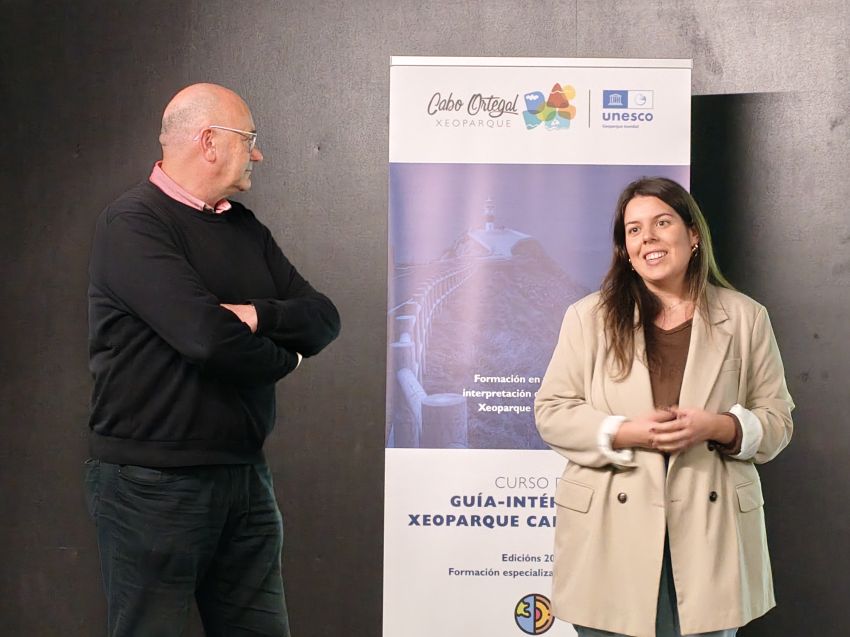 O Xeoparque Cabo Ortegal conta desde hoxe con 22 novas e novos guías especializados no territorio