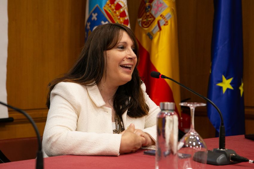 A deputada de cultura, Natividade González, inaugura en Mariñán as III Xornadas da Academia Galega de Teatro