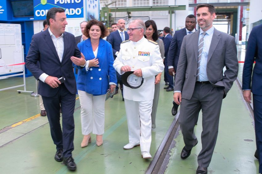 Formoso destaca en Ferrol a importancia da alianza entre Navantia e Repsol para posicionar a Galicia como referencia na produción de hidróxeno verde