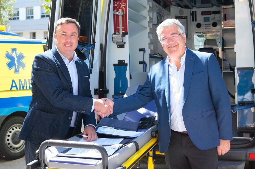 A Deputación da Coruña envía ambulancias a Ucraína