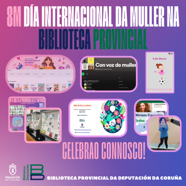 8M, o Día da Muller na Biblioteca Provincial