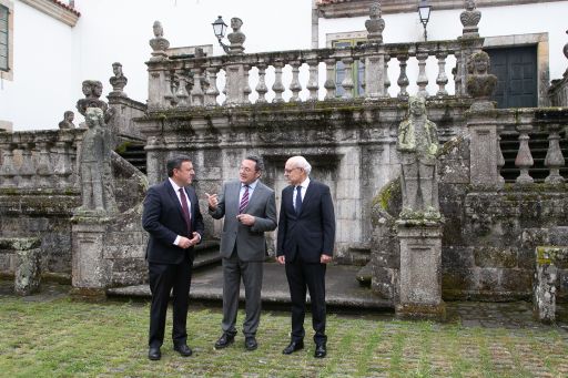 O presidente da Deputación da Coruña e o fiscal xeral do Estado clausuran no Pazo de Mariñán a Escola de Verán do Ministerio Fiscal
