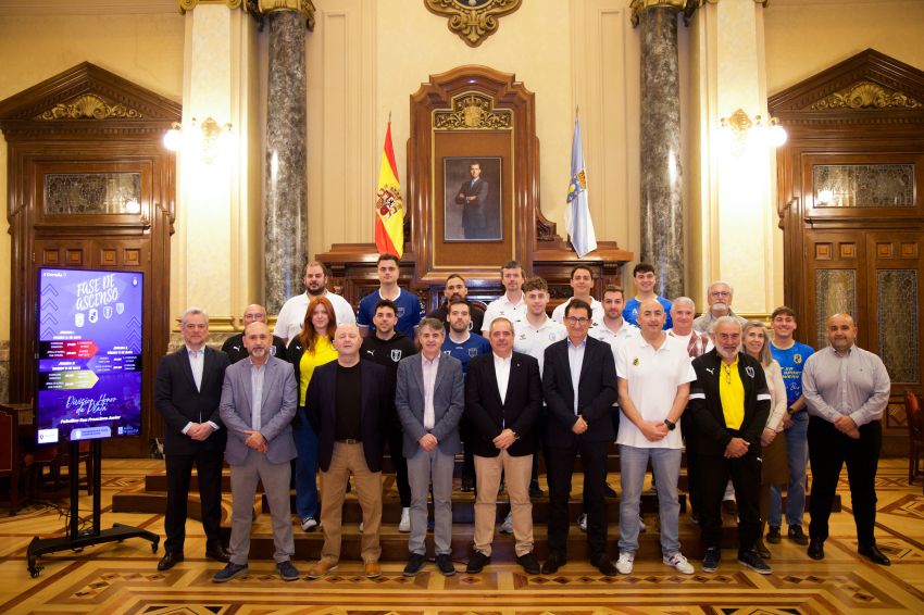 A Deputación da Coruña apoia a fase de ascenso á División de Honra Prata de balonmán masculino, que se celebra esta fin de semana na Coruña co OAR 1952 como anfitrión