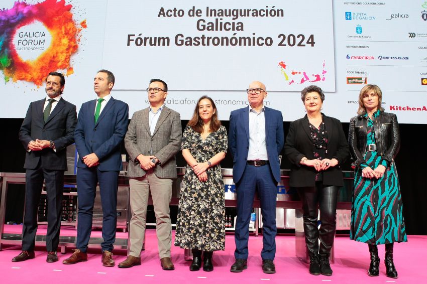 Regueira salienta na inauguración do Galicia Fórum Gastronómico a calidade e o potencial da gastronomía da provincia