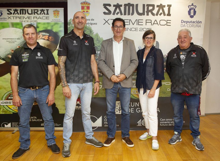 A Deputación da Coruña presenta a VIII edición da Samurai Xtreme Race- Lago das Pontes, final do Campionato de España